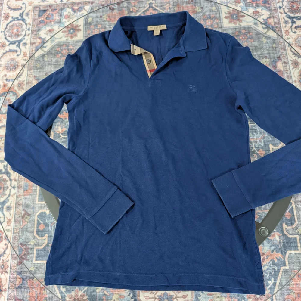 Burberry Blue Long Sleeve Shirt - Picture 2 of 10